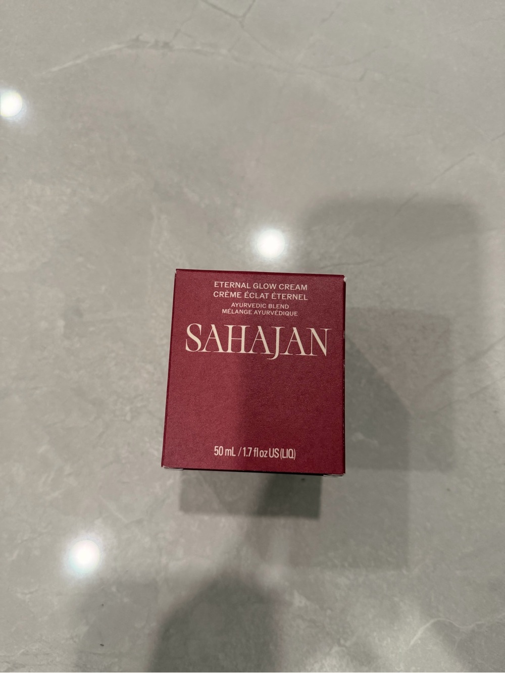 BRAND NEW NEVER USED SAHAJAN Eternal Glow Cream - Radiant Deep Red 50 mL